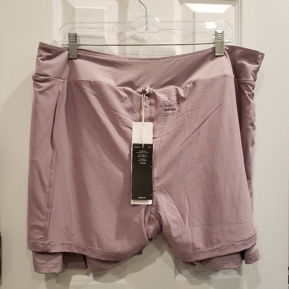 Sz XL NWT Fid Adidas Pleated Skort - Picture 4 of 9